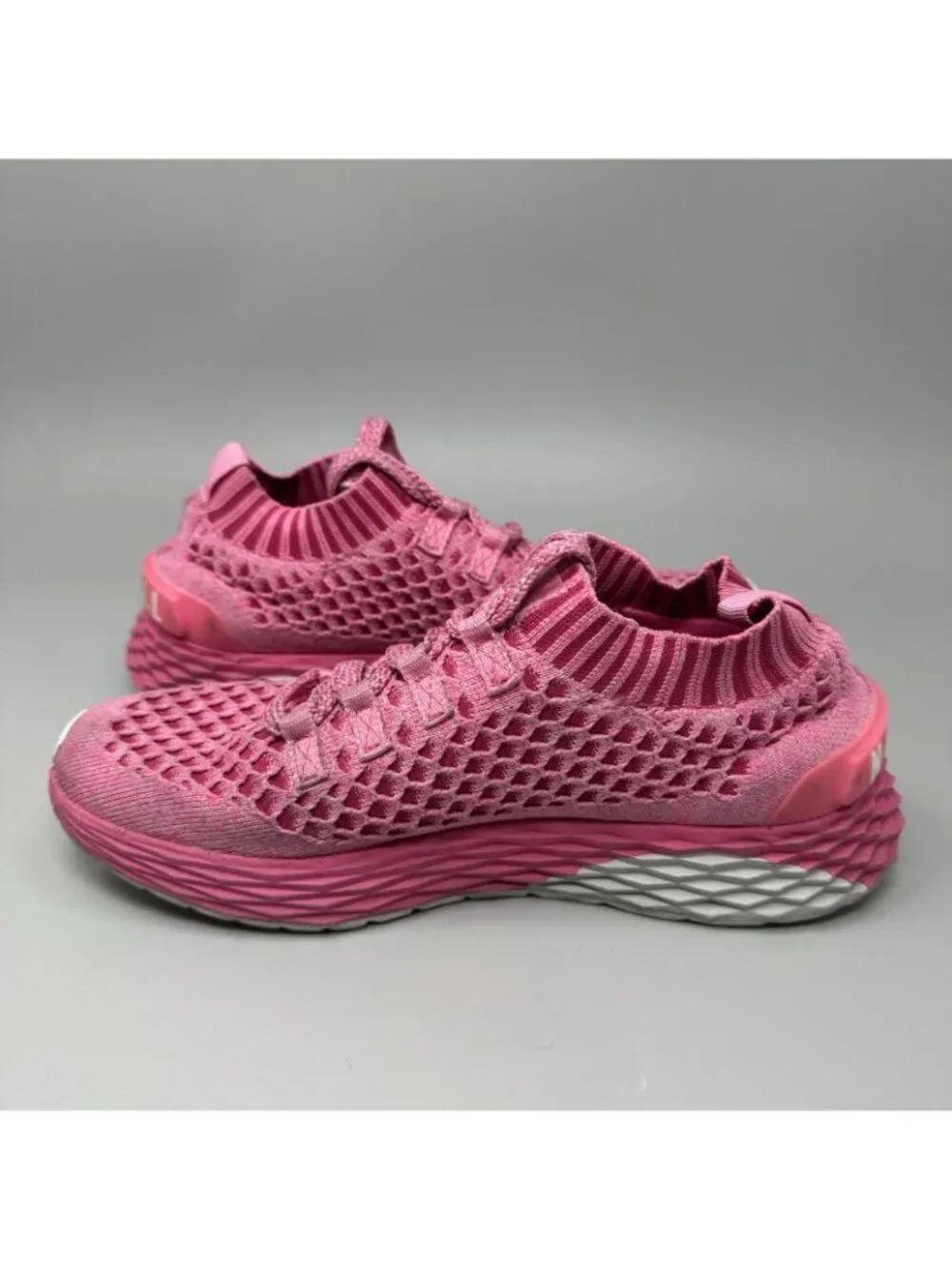 NOBULL Allday Knit Shoes Women’s Size US 7.5 Pink Fuchsia Athletic Sneakers
